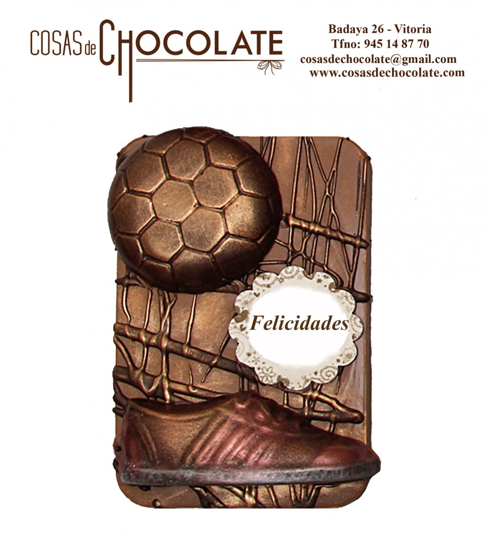 Fútbol de chocolate