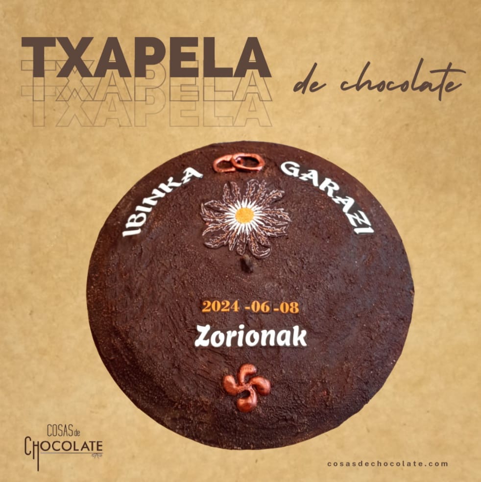 txapela de chocolate