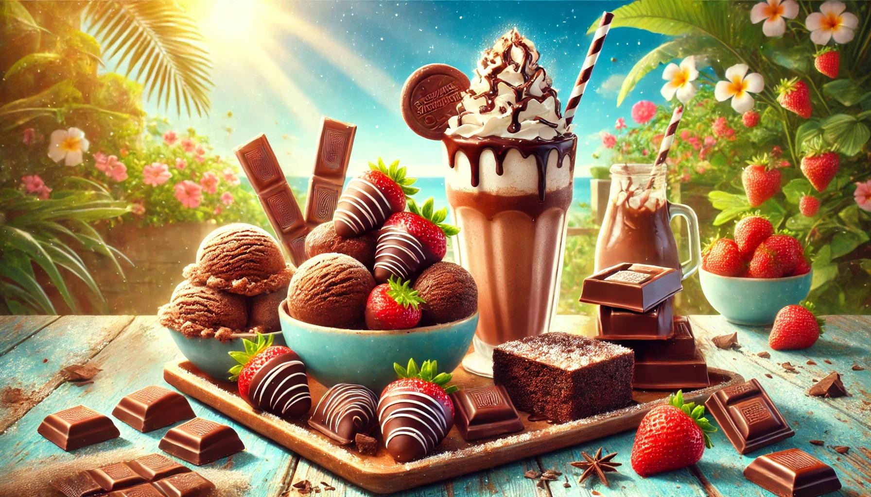 "¡5 Formas Geniales de Disfrutar el Chocolate en Verano que No Querrás Perderte! #ChocoLovers"